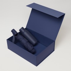 Подарочный набор Sevilla, Atlanta, синий (зонт, термобутылка)