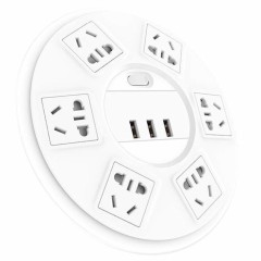 Удлинитель Xiaomi Top Tech Patch Panel SR21Y (6 розеток + 3 USB-порта)​