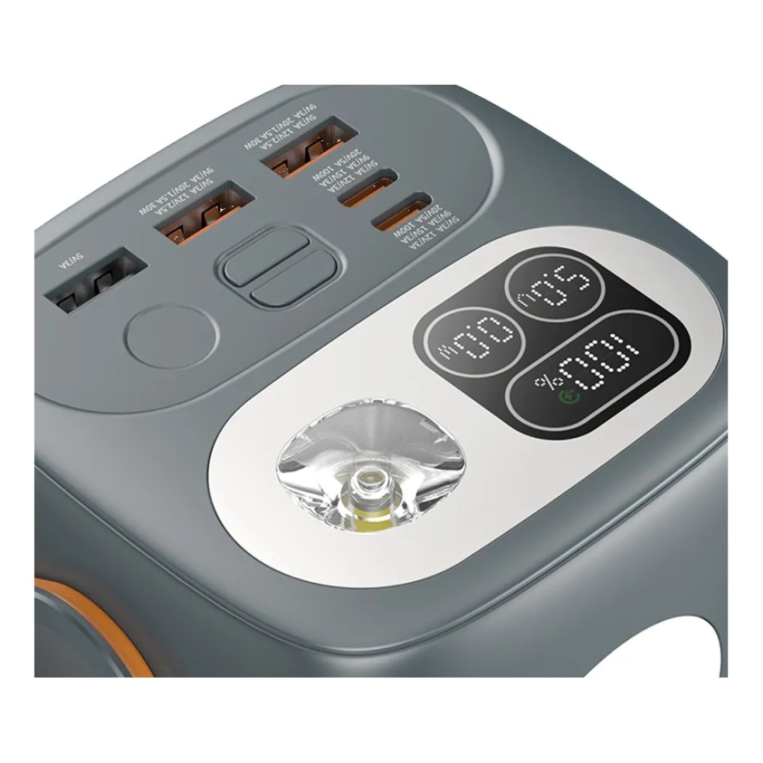 Внешний аккумулятор GREENOE Protable Power bank 60000mah 100w (C100)