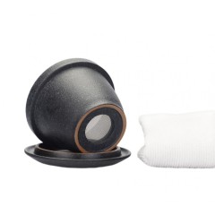 Керамическая кружка Xiaomi Pinztea Wooden Handle Ceramic Tea Cup