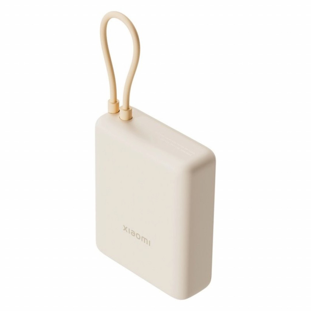 Внешний аккумулятор Xiaomi 33W Power Bank 10000mAh (Integrated Cable) Tan GL (BHR9333GL/PB1033MI )