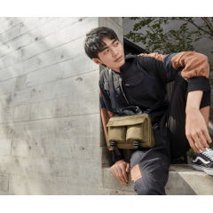 Сумка Xiaomi 90 Points Ninetygo Ultralight Embossed Crossbody (90BXPXX2022W-BL)