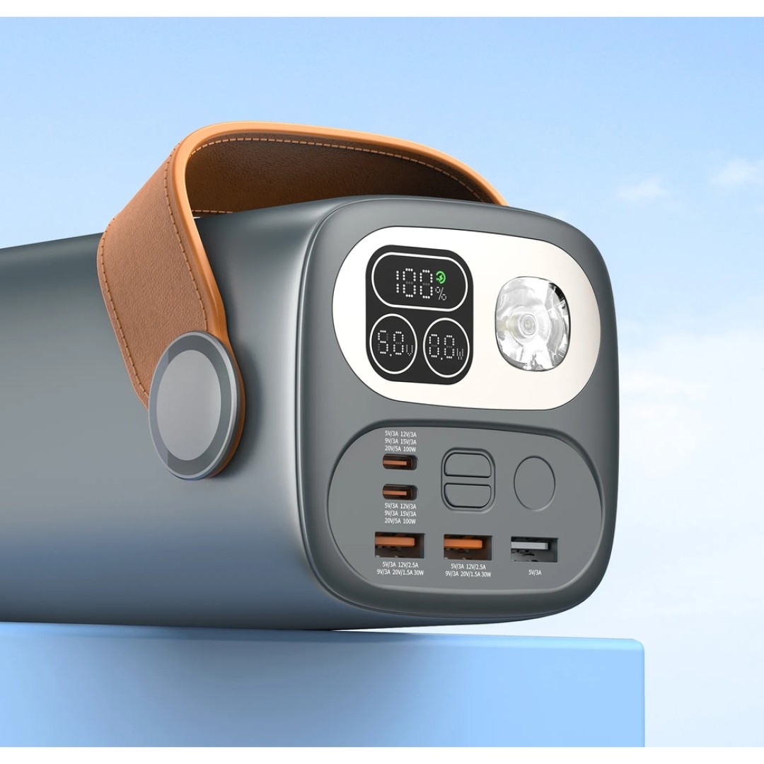 Внешний аккумулятор GREENOE Protable Power bank 60000mah 100w (C100)