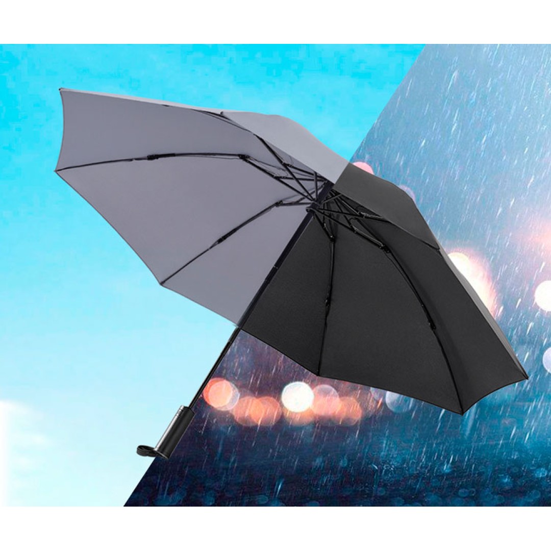 Зонт Xiaomi NINETYGO обратного складывания со светодиодной подсветкой (90COTNT2008U-GR)