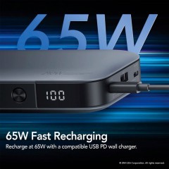 ​Внешний аккумулятор Xiaomi ZMI PowerPack 25000 mAh 210W Quick Charge 3.0 PD (QB826G)​