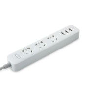 ​Удлинитель Xiaomi Mi Power Strip 3 Socket + 3 USB Black (XMCXB01QM)​