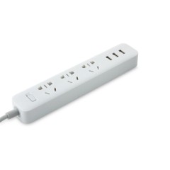 ​Удлинитель Xiaomi Mi Power Strip 3 Socket + 3 USB Black (XMCXB01QM)​