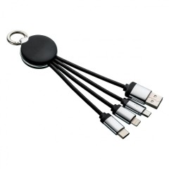 Кабель 3 в 1 Qwerty с подсветкой ( LD-301TX)