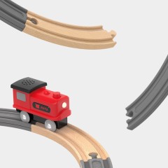 Пластиковый конструктор железная дорога Xiaomi Mitu Track Building Block Sound and (MTWJ03MT)