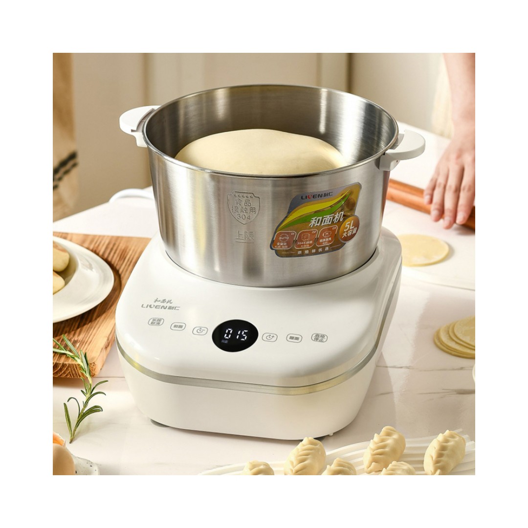 Машина для замешивания теста Xiaomi Liven Household Smart Dough Mixer 5L Beige (HMJ-D5600)