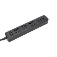 ​Удлинитель Xiaomi Mi Power Strip 3 Socket + 3 USB Black (XMCXB01QM)​