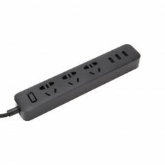 ​Удлинитель Xiaomi Mi Power Strip 3 Socket + 3 USB Black (XMCXB01QM)​