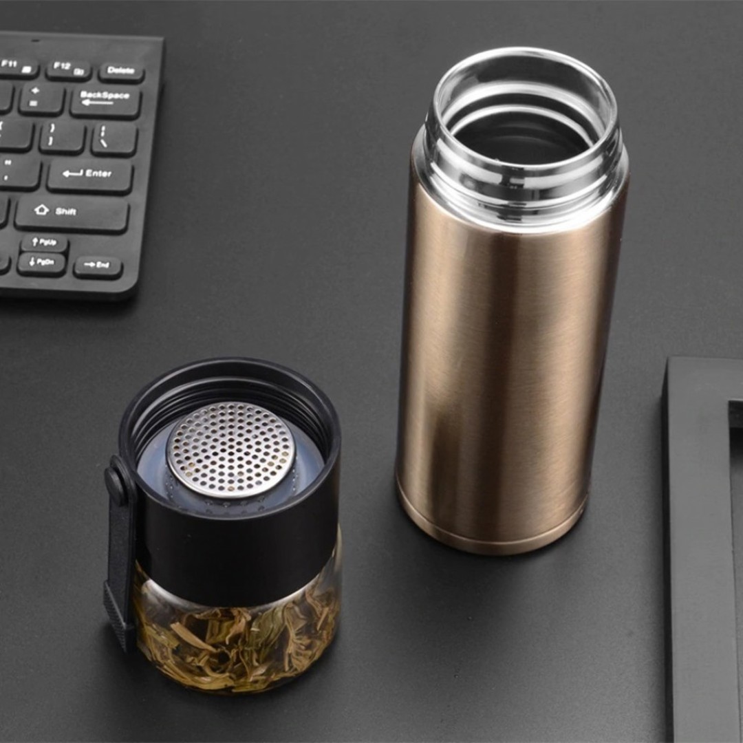 Чайная бутылка с ситечком Xiaomi Muggs Star Blue (GBMS045)