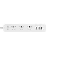 ​Удлинитель Xiaomi Mi Power Strip 3 Socket + 3 USB Black (XMCXB01QM)​