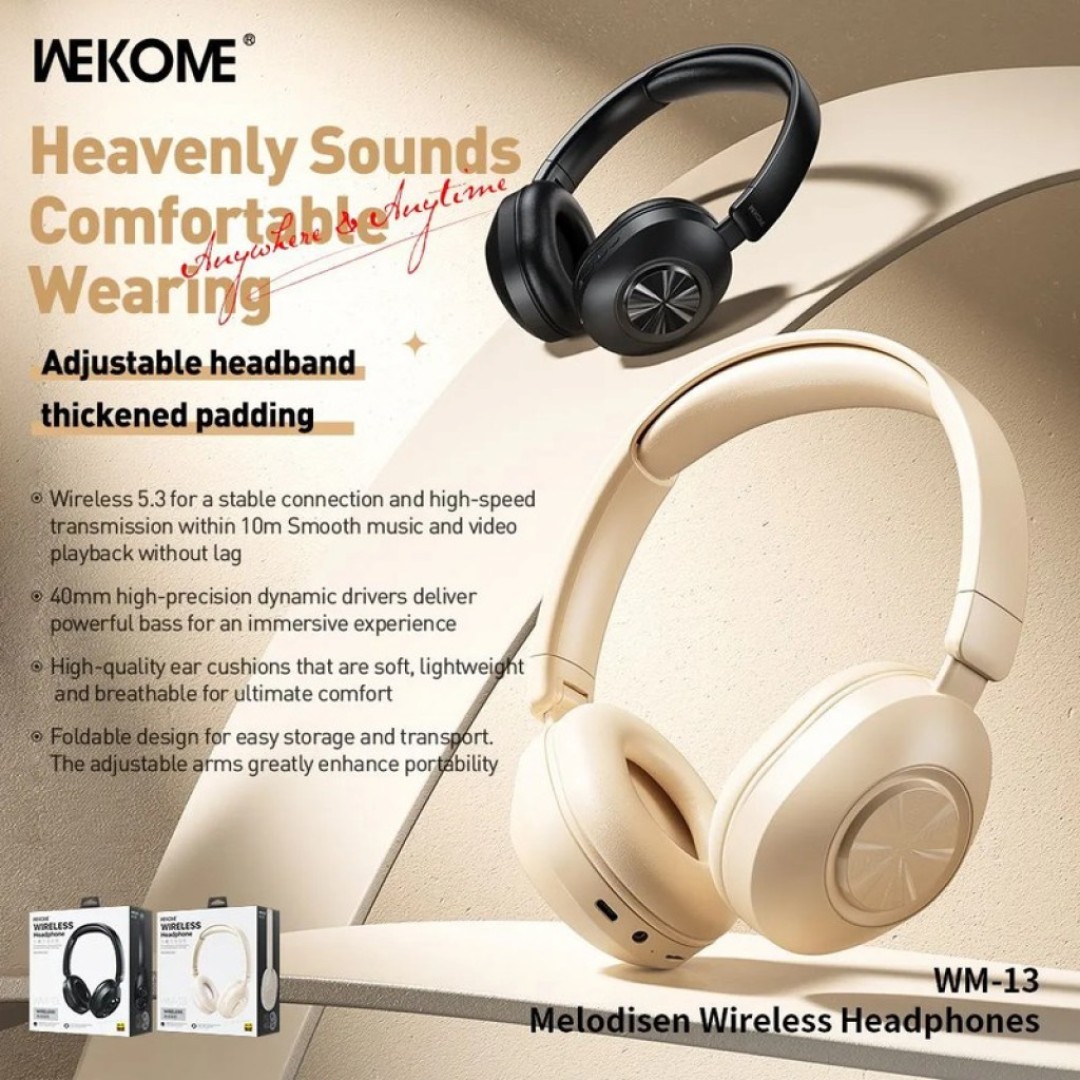 ​Беспроводные наушники WEKOME WM-13