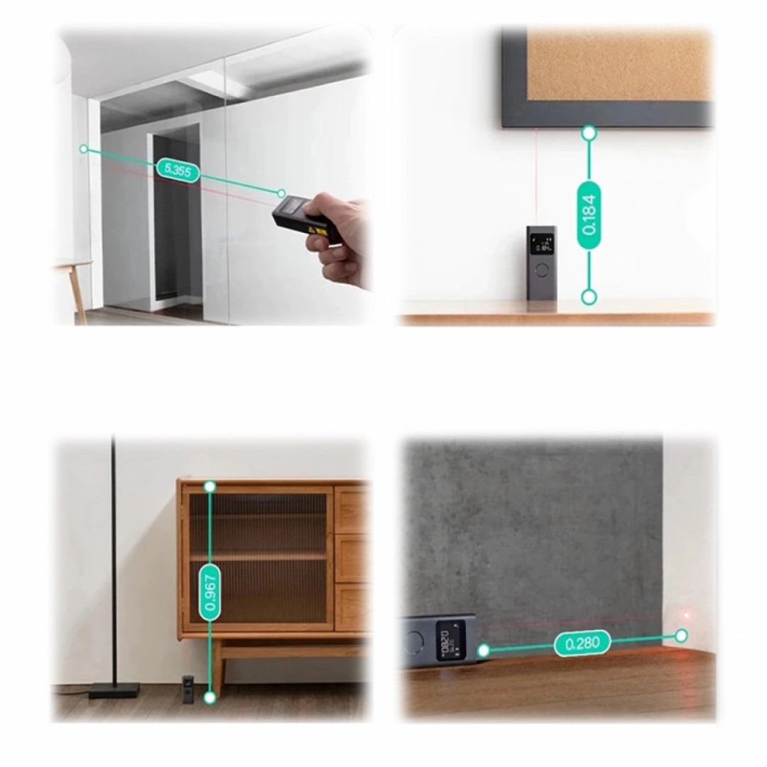 Лазерный дальномер Xiaomi Mijia Smart Laser Rangefinder (MJJGCJYD001QW)