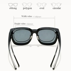 Солнцезащитные очки Xiaomi Mijia Square Fashion Sunglasses (MSG05GL)
