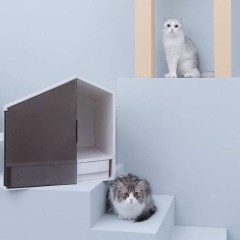 Домик-лоток для кошек Xiaomi Furrytail Glowhouse Car Litter Box