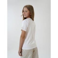 Футболка детская T-Bolka Kids, белая (белоснежная)
