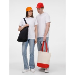 Холщовая сумка Shopaholic, красная