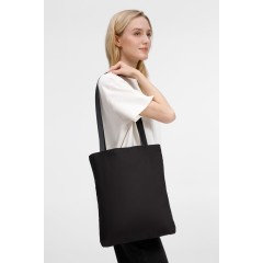 Шопер B4, черный с черными ручками