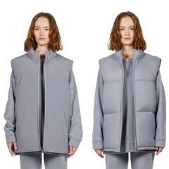 Жилет двусторонний V2, серый