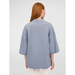 Футболка оверсайз унисекс T9, серая