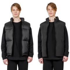 Жилет двусторонний V2, черный