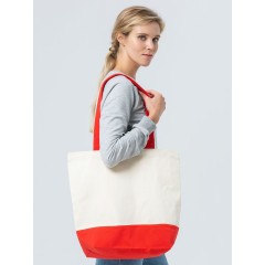 Холщовая сумка Shopaholic, красная