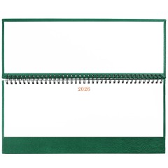 Планинг Sagrin, датированный, зеленый