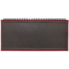 Планинг Sagrin, датированный, красный