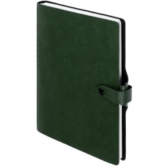 Ежедневник Strep Front на заказ, недатированный, зеленый