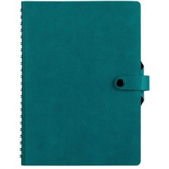 Ежедневник Strep Front на заказ, недатированный, бирюзовый