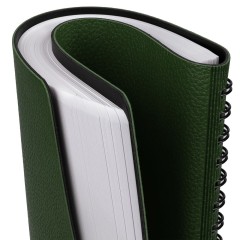 Ежедневник Strep Front на заказ, недатированный, зеленый