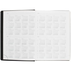 Ежедневник Mobile на заказ, недатированный, черно-оранжевый