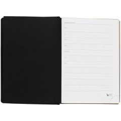 Ежедневник Mobile на заказ, недатированный, черно-оранжевый