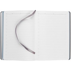 Ежедневник Rubikon на заказ, недатированный серо-бирюзовый