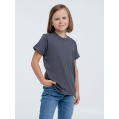 Футболка детская T-Bolka Kids, темно-серая (графит)