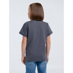Футболка детская T-Bolka Kids, темно-серая (графит)