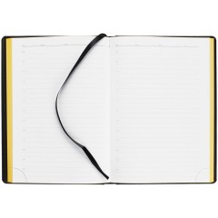 Ежедневник Mobile на заказ, недатированный, черно-желтый