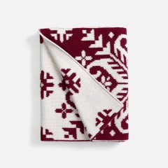 Шарф Wintertude M, красный с белым