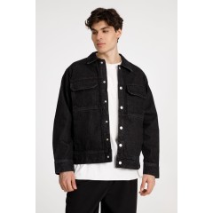 Куртка джинсовая O2, черная