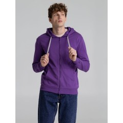 Толстовка на молнии с капюшоном Unit Siverga, фиолетовая