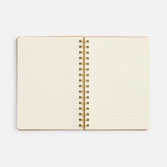 Ежедневник Spiral, недатированный, бежевый