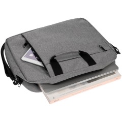 Сумка для ноутбука Oneworld, серая