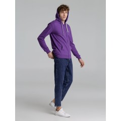 Толстовка на молнии с капюшоном Unit Siverga, фиолетовая