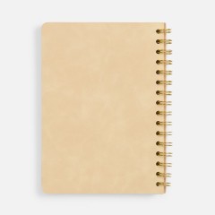 Ежедневник Spiral, недатированный, бежевый