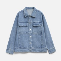 Куртка джинсовая O2, голубая