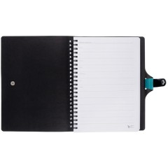 Ежедневник Strep Front на заказ, недатированный, бирюзовый