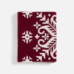 Шарф Wintertude M, красный с белым